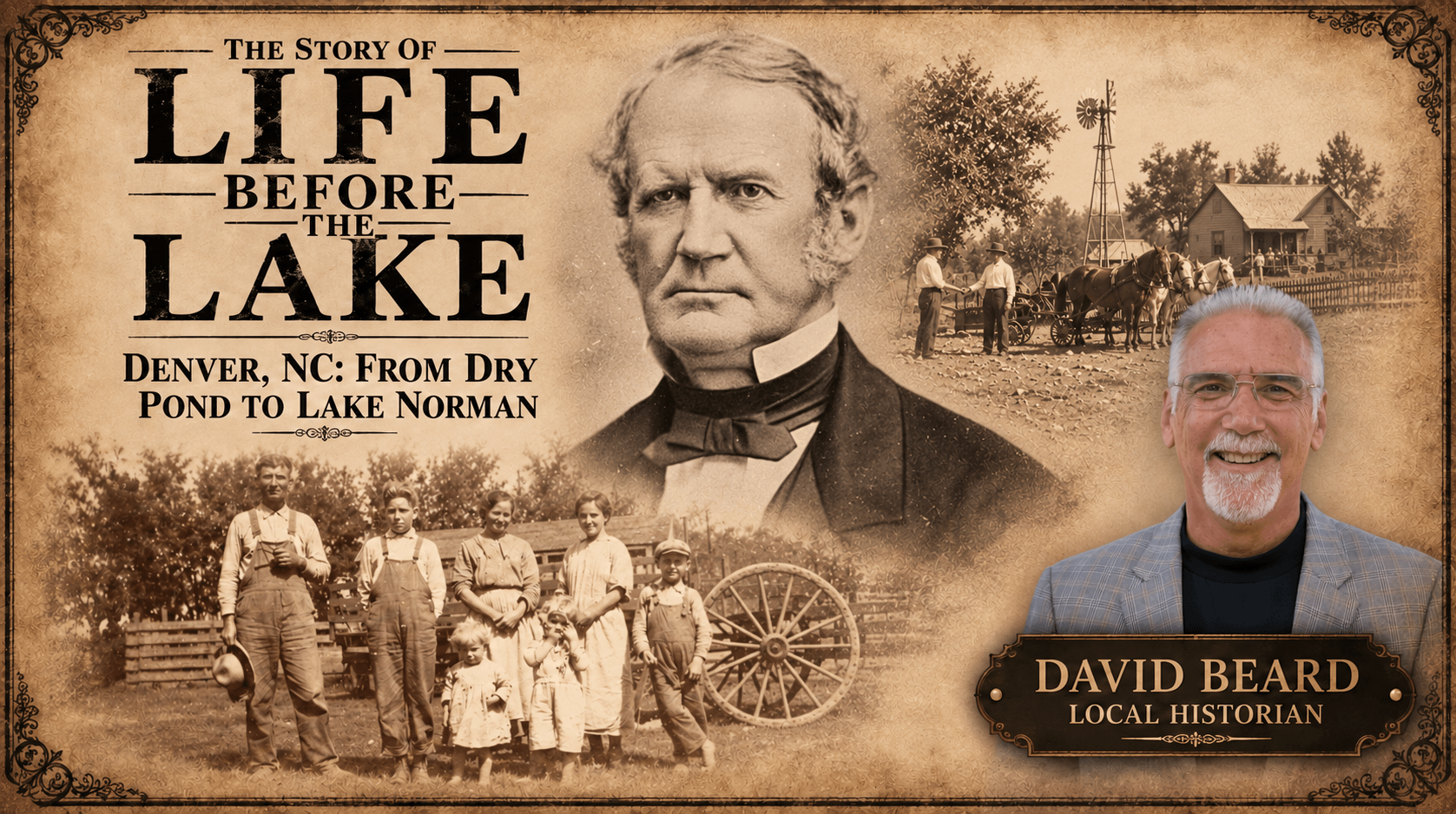 Life Before the Lake - Denver, NC: From Dry Pond to Lake Norman