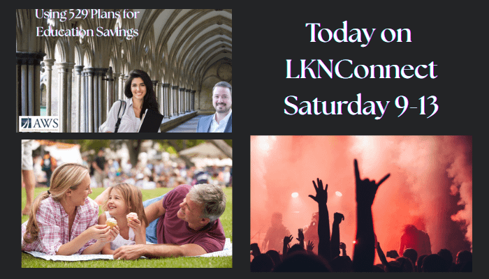 Today on LKNConnect .com 9/13/25