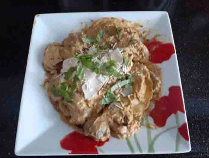Margi's  Finished Recipe