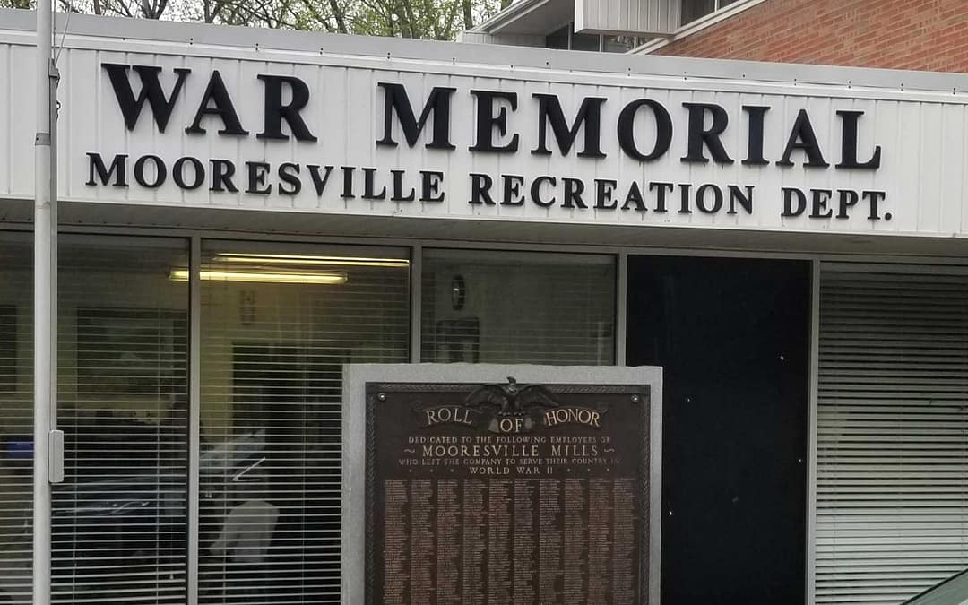 History and Possibilities for the War Memorial Mooresville Recreation
