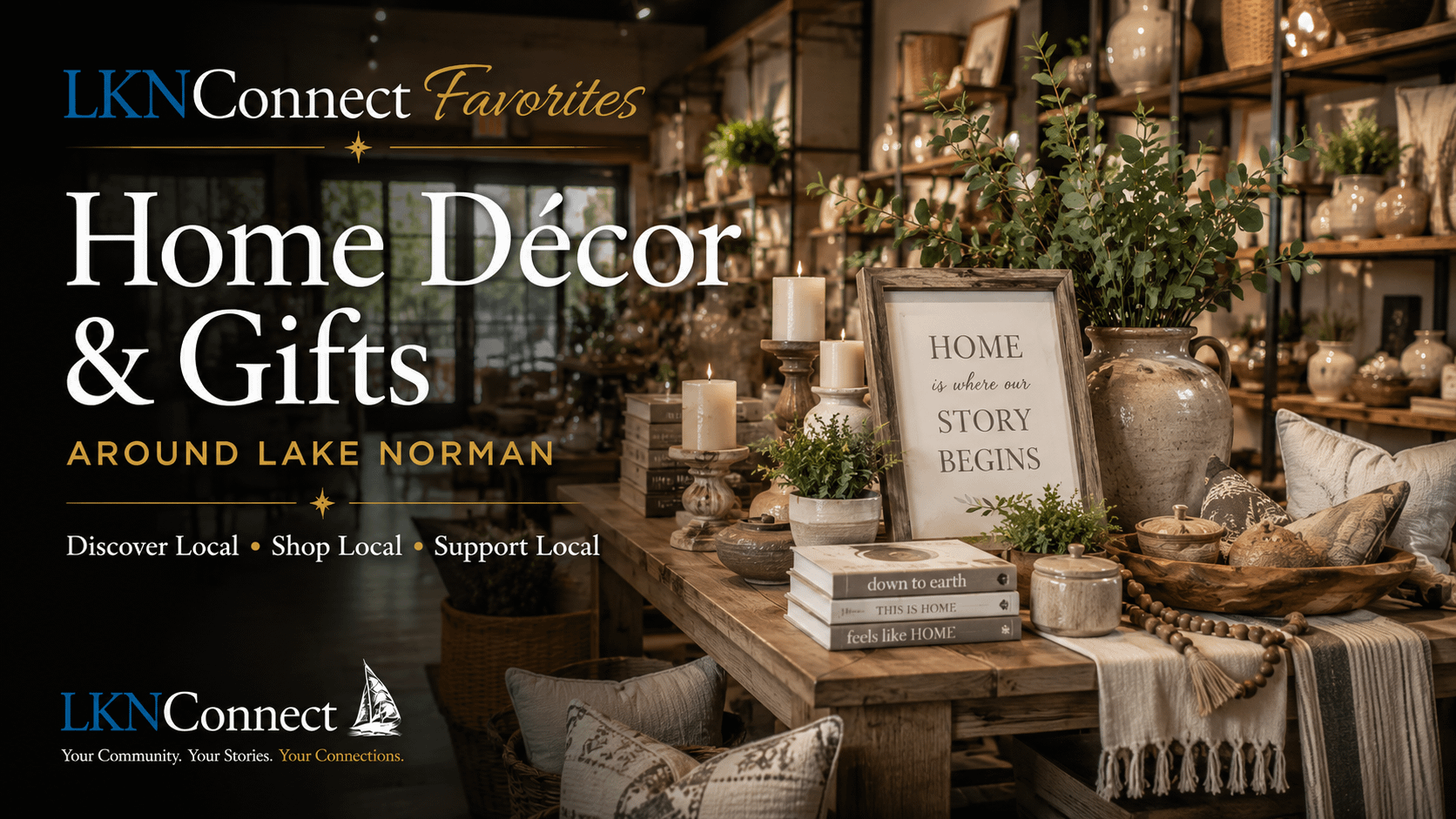 LKNConnect Favorites: Home Décor & Gifts Around Lake Norman