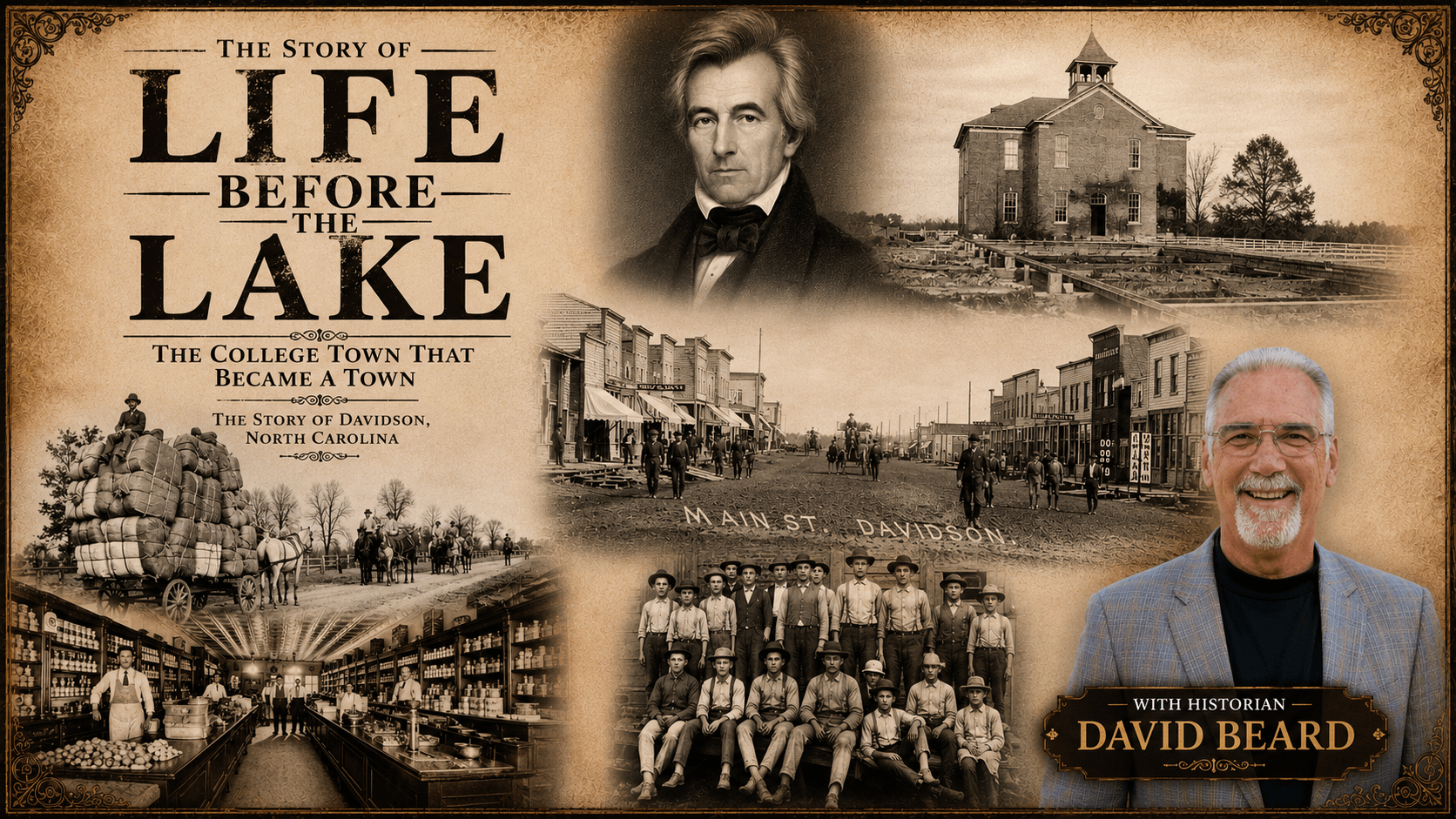 Life Before The Lake – Davidson: The College Town That Became a Town