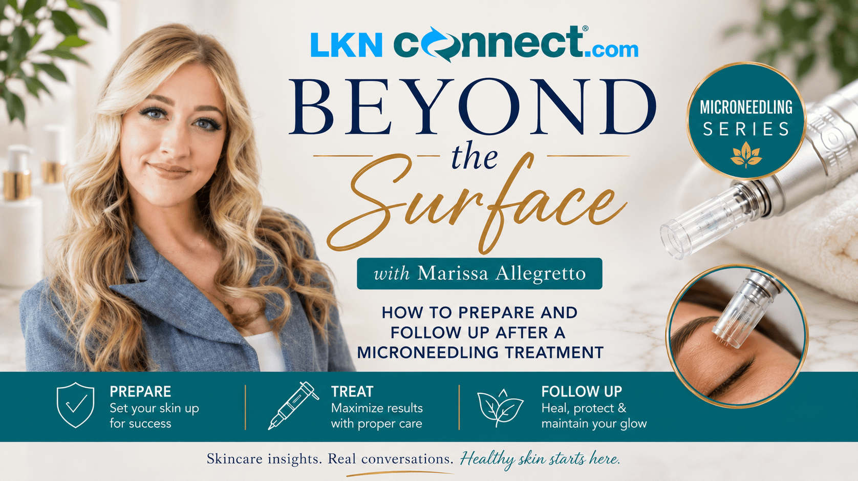 Beyond the Surface w/ Marissa Allegretto – Microneedling – Before and After DHF