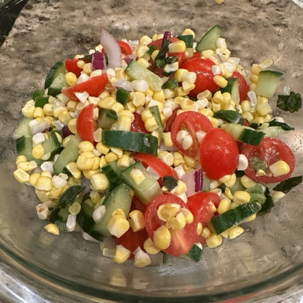 Cherry Tomato Corn Salad