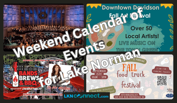 Calendar of Events for thsi weekend