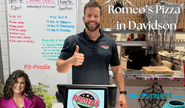 Jonathan Kepner (owner) behind the counter at Romeo's