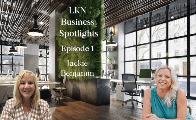 Andrea interviews Jackie Benjamin