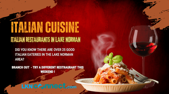 Italian Restaurants in Lake Norman