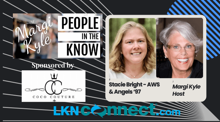 People in the Know w/ Margi Kyle: Special Guest: Stacie Bright – Angels ’97