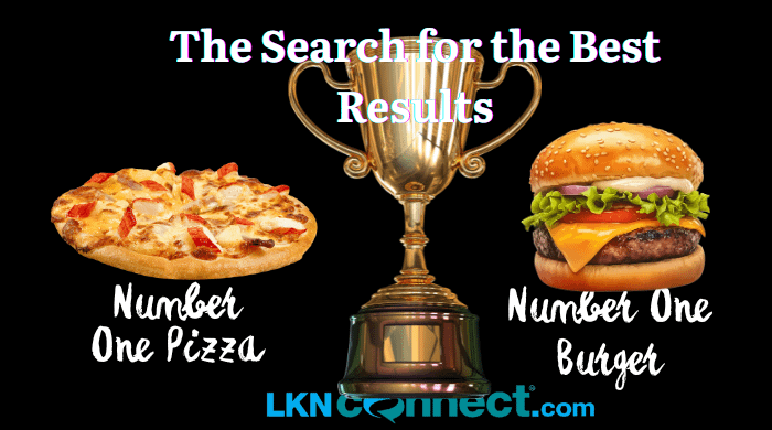 The Results of the Food Poll - Best Burger and Best Pizza
