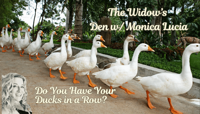 Do You Have Your Ducks in a Row? Monica Lucia