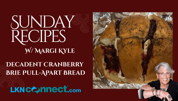 Decadent Cranberry Brie Pull-Apart Bread