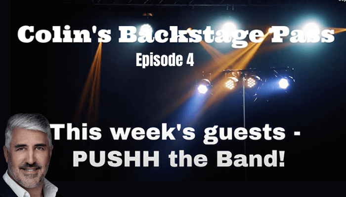 Colin's Back Stage Pass w/ Colin Furcht