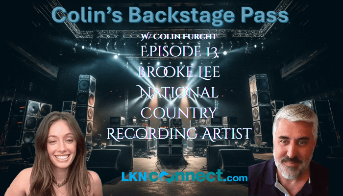 Colin's Back Stage with Brooke Lee