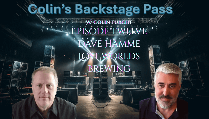 Colin's Back Stage Pass with Colin Furcht
