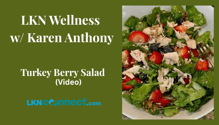 Turkey Berry Salad by Karen Anthony