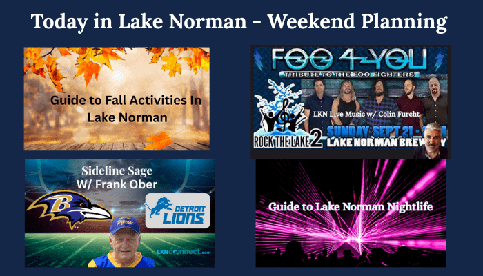 Today in Lake Norman - Weekend Planning in One Place