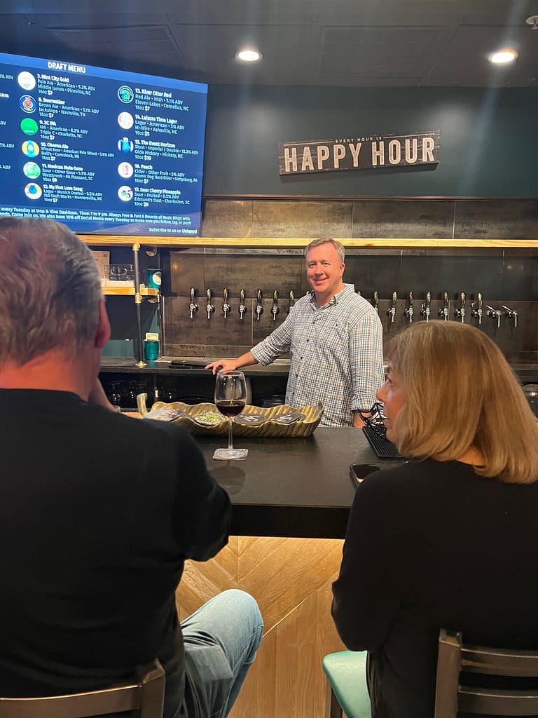 Casey Ashworth at Hop & Vine