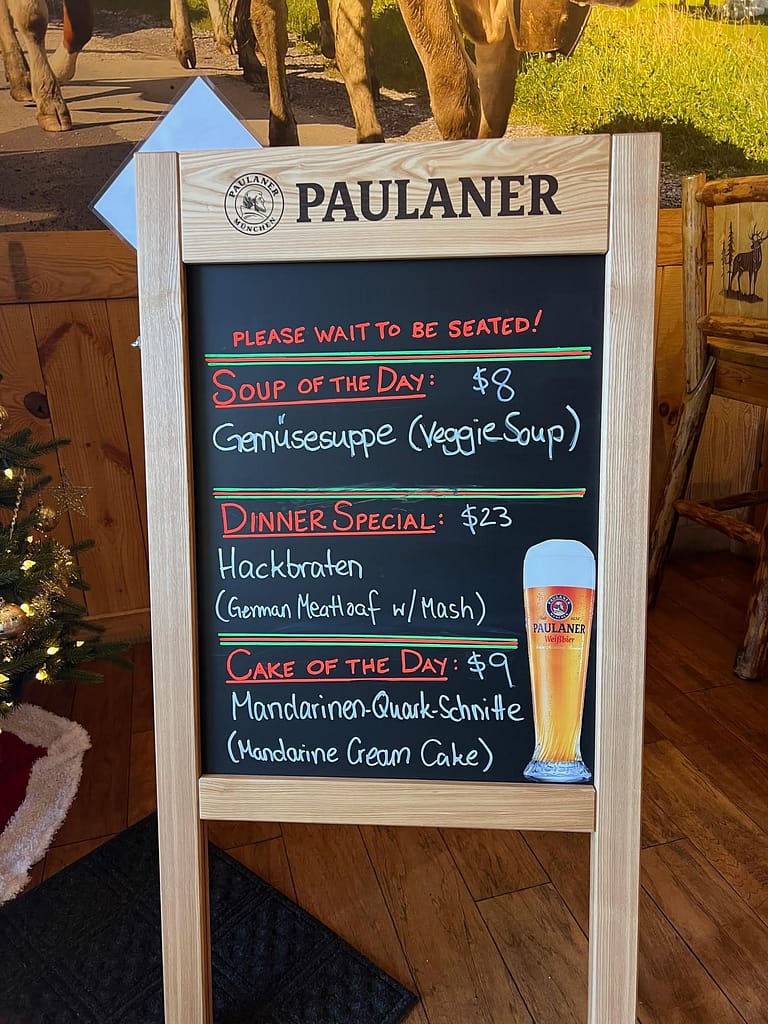 Daily Specials