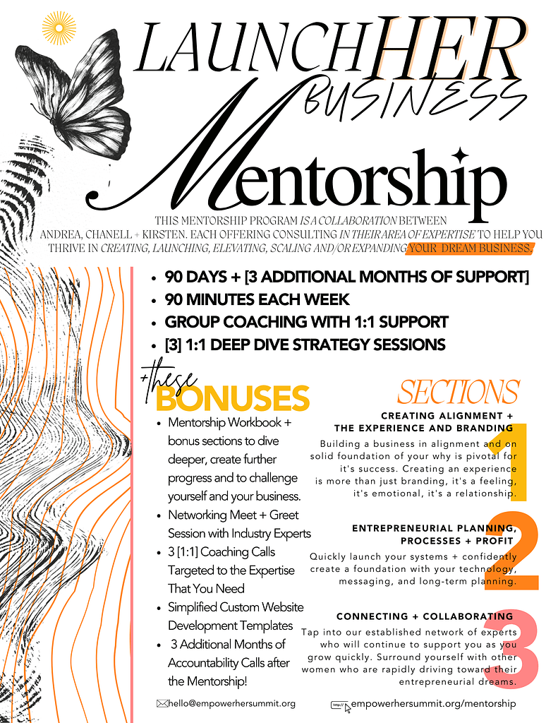 LaunchHER Business Mentorship Program