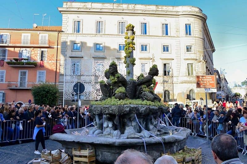 Wine Festival in Marino, Italy
