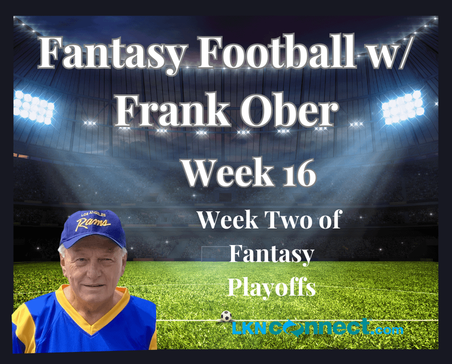 Week 2 of the Fantasy Football Playoffs