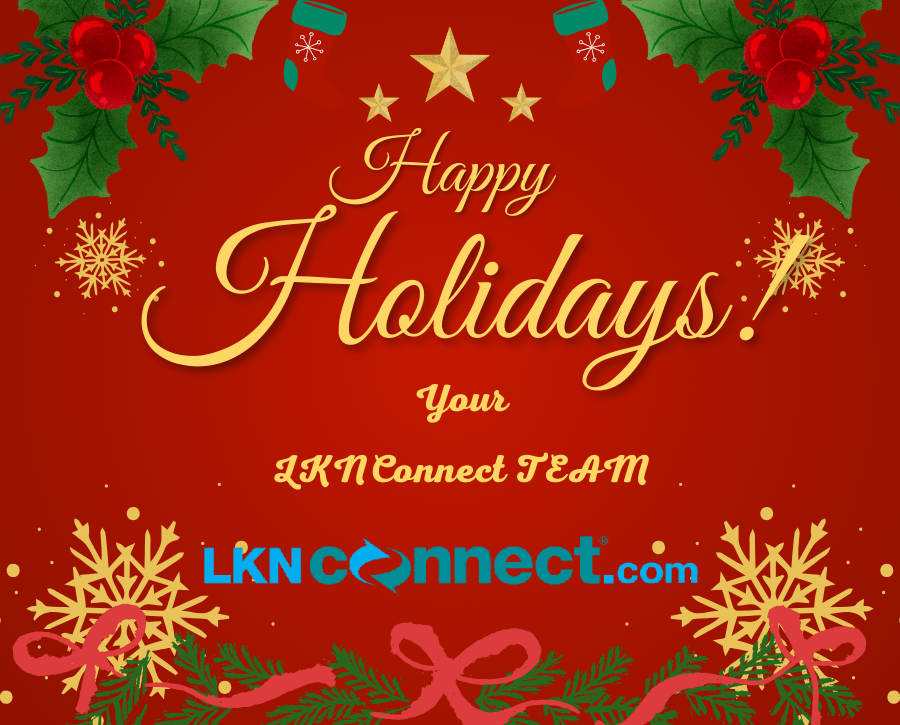 Happy Holidays from the LKNconnect TEAM