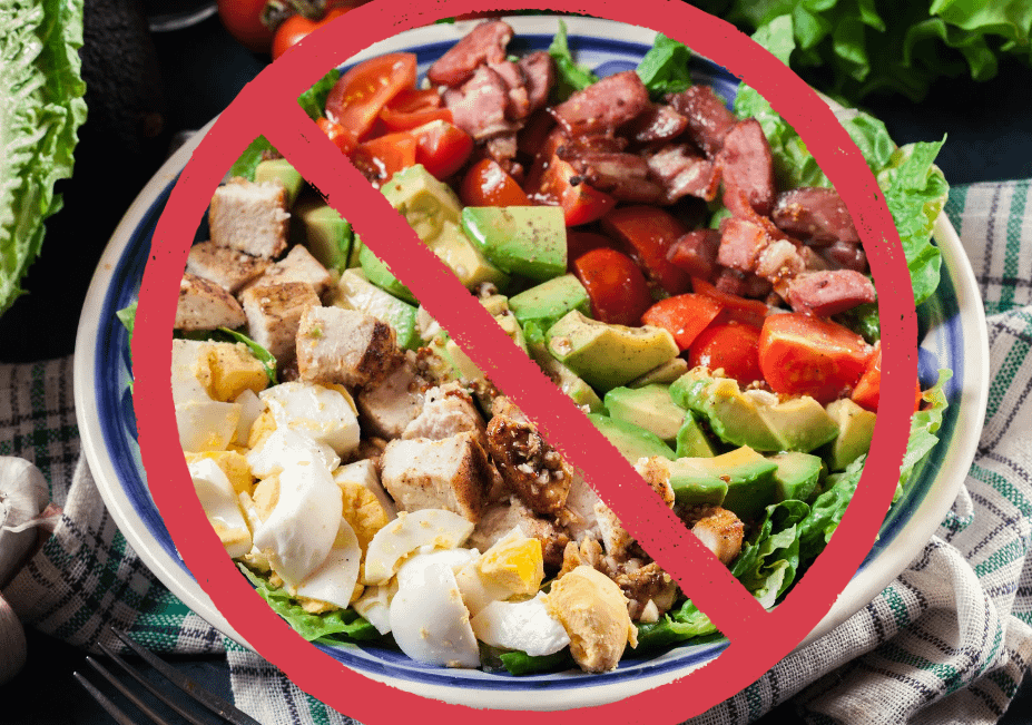 Salad not always the Saint