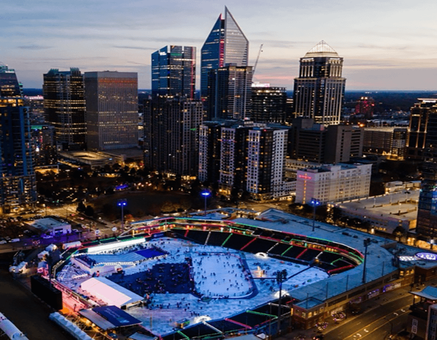 Lights at Truist Field in Charlotte