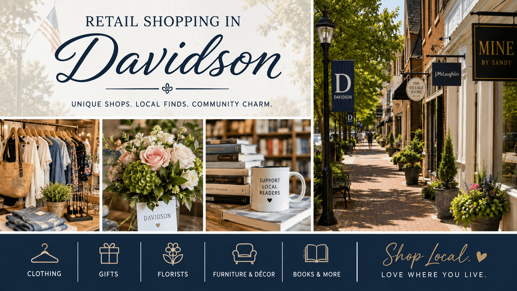 Retail Shopping in Davidson