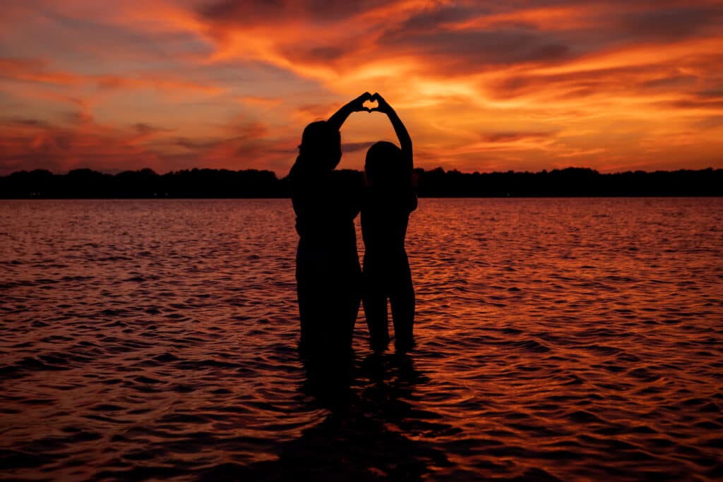A Sunset Over Lake Norman