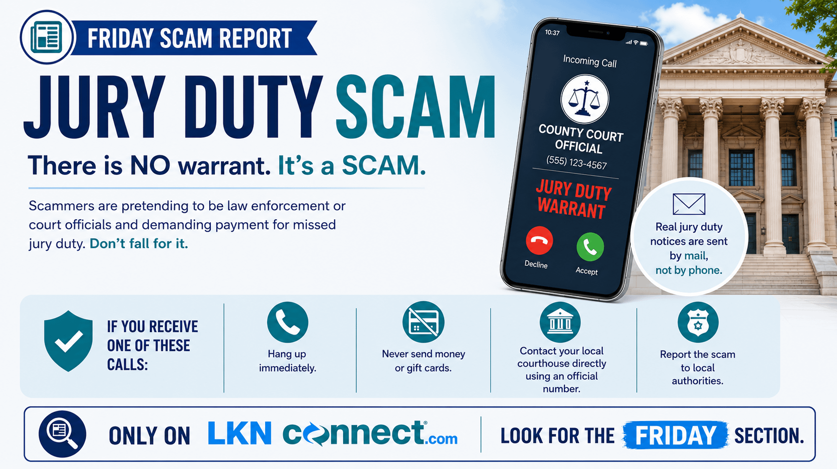 The Friday Scam Report the Jury Duty Scam