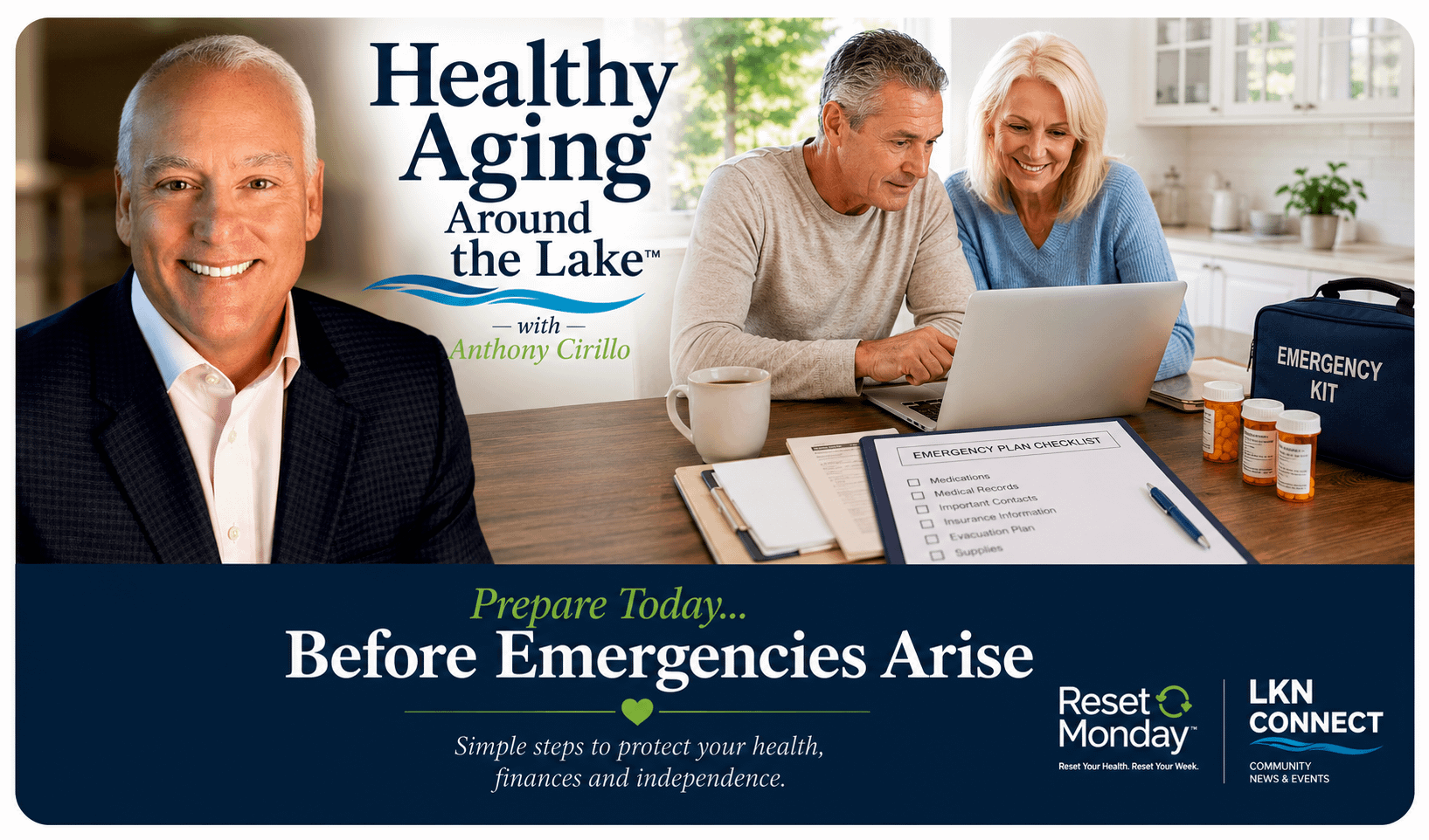 Healthy Aging Around the Lake with Anthony Cirillo