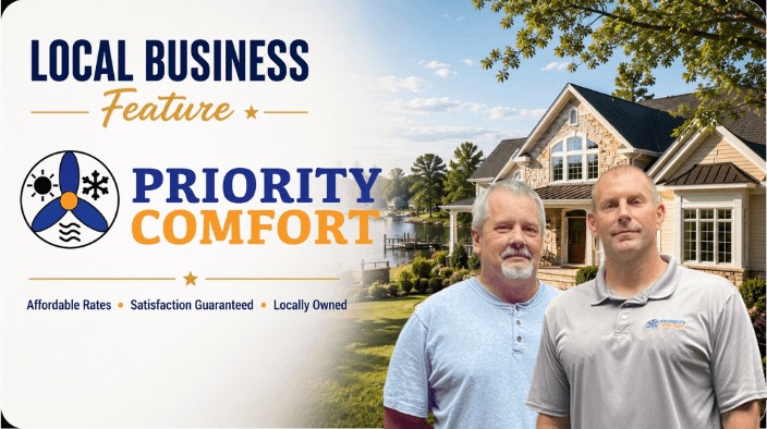 Featured Business of the Week - Priority Comfort