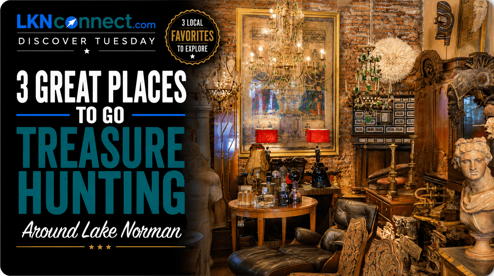 Discover Tuesday - Three places to Go Treasure Hunting