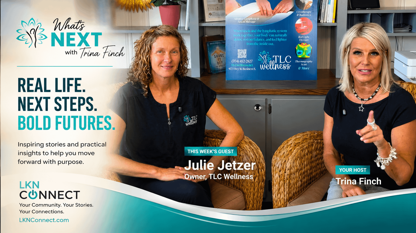 What's Next with Trina Finch: Special Guest. Julie Jetzer - TLC Wellness