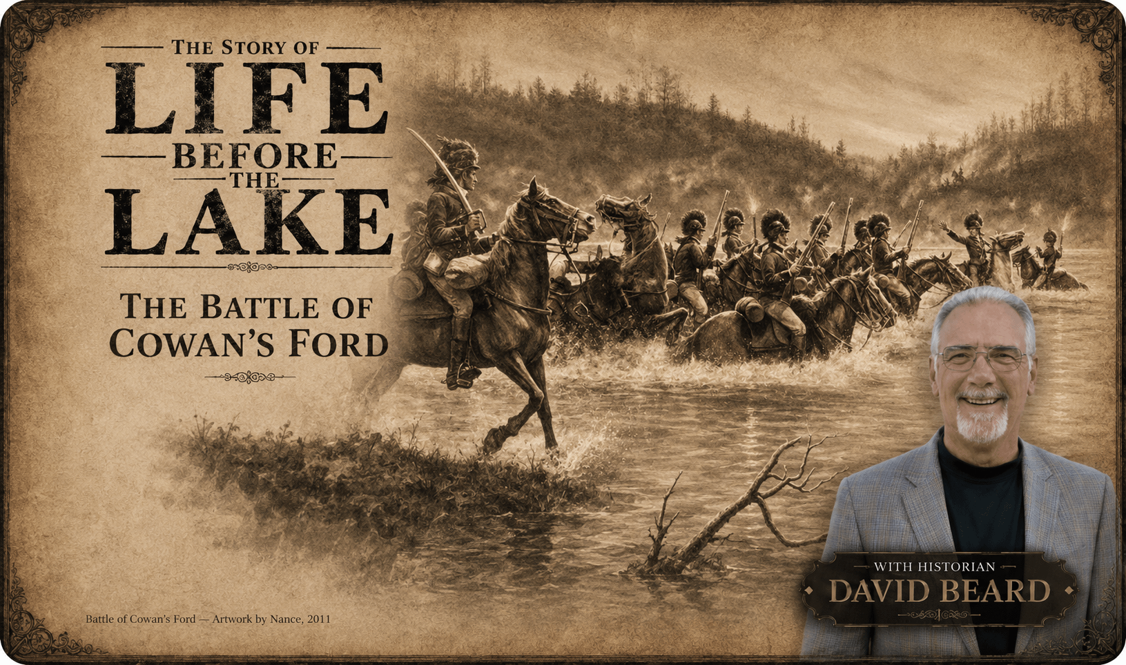Life Before the Lake - with David Beard. The Battle of Cowan's Ford
