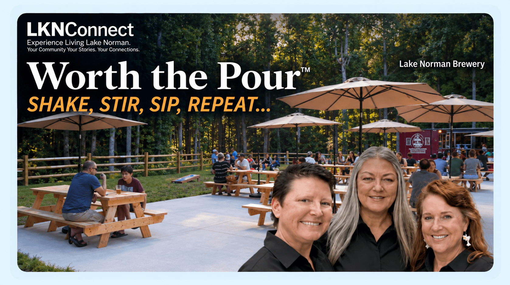 Worth the Pour with Swanky Straw - Lake Norman Brewery