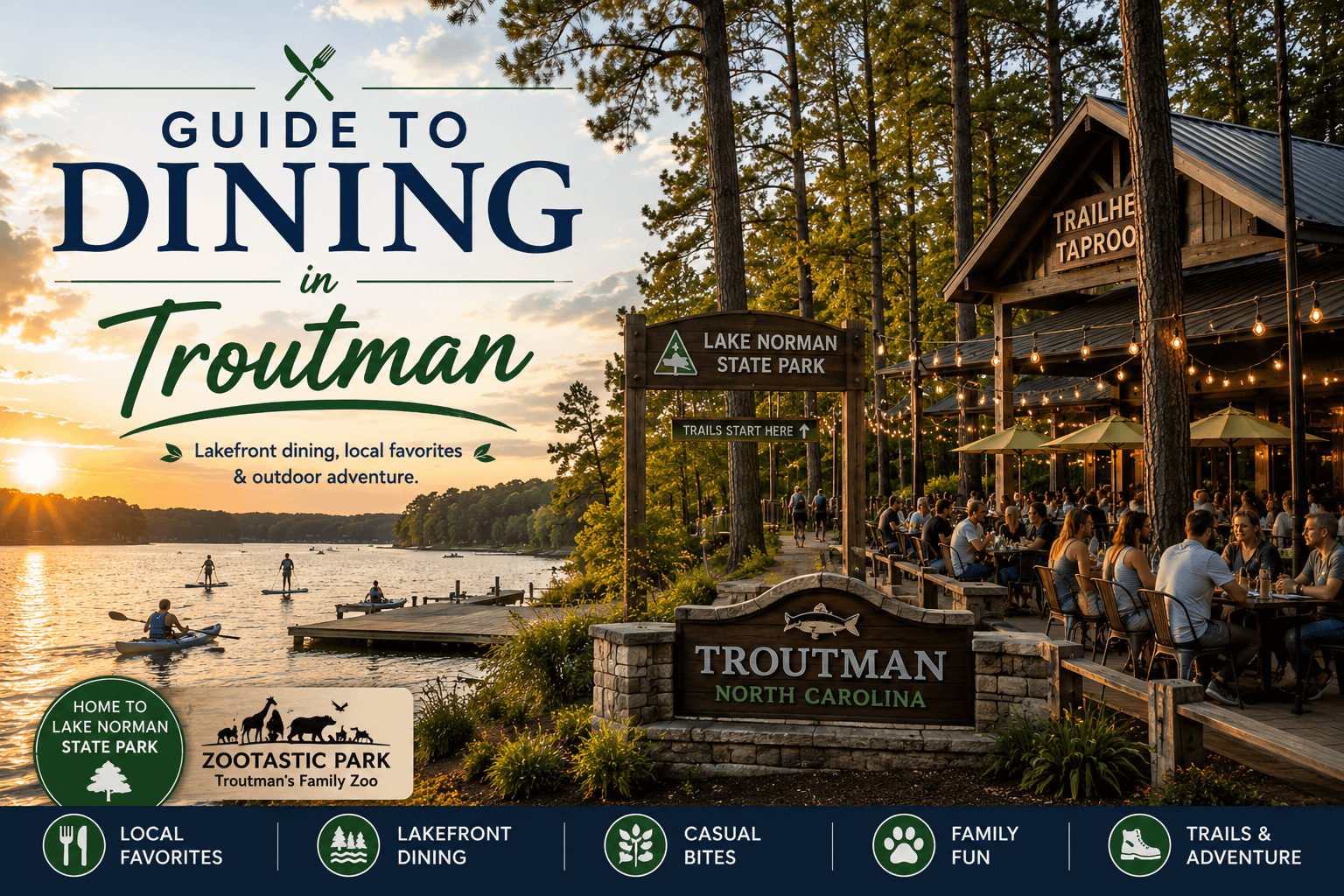 Guide To Dining in Troutman
