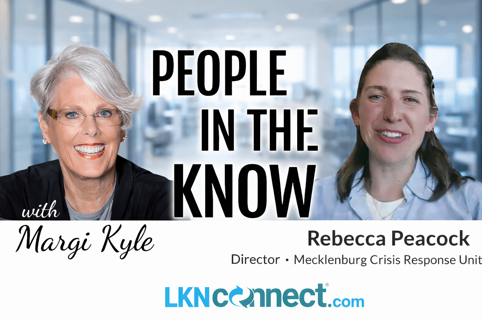 People in the Know - Special Guest: Rebecca Peacock