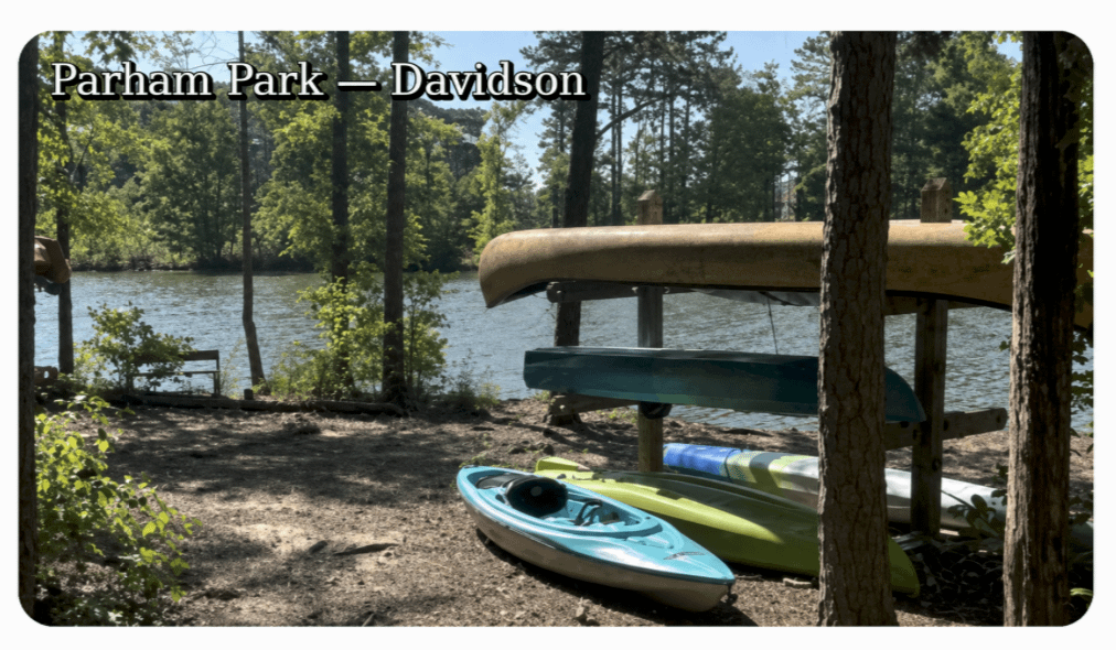 Parham Park in Davidson