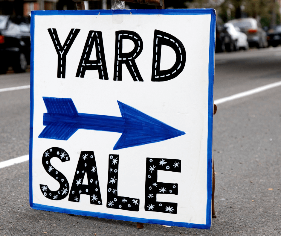 HOSTING A LAKE NORMAN YARD SALE