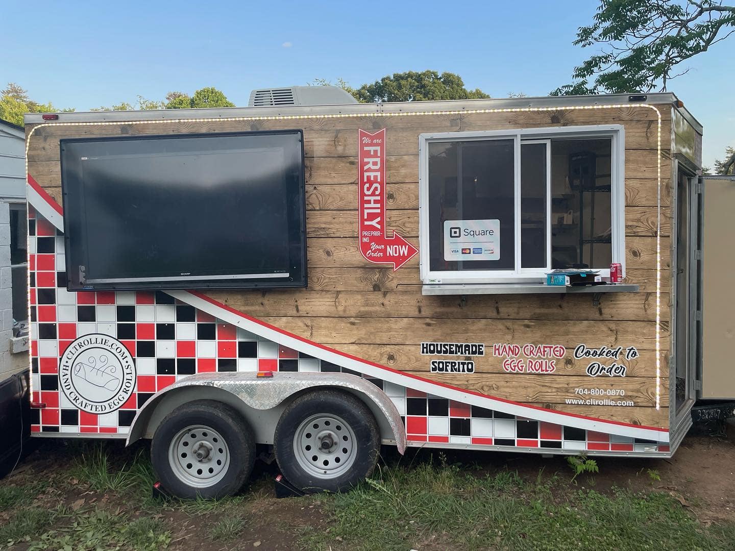 Local Food Trucks CLT Rollie Food Truck